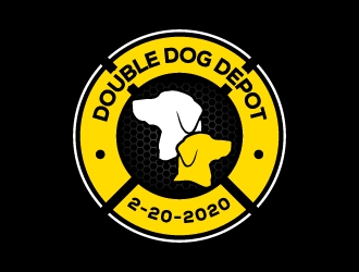 Double Dog Depot logo design by pencilhand