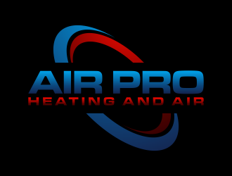 Air Pro Heating and Air logo design by p0peye