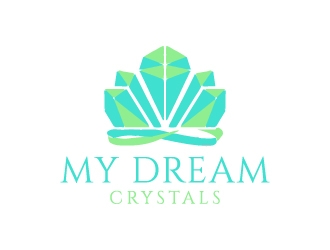 My Dream Crystals logo design concepts #2