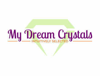My Dream Crystals logo design by hopee