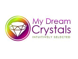 My Dream Crystals logo design by BeDesign
