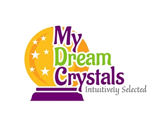 My Dream Crystals logo design by PrimalGraphics