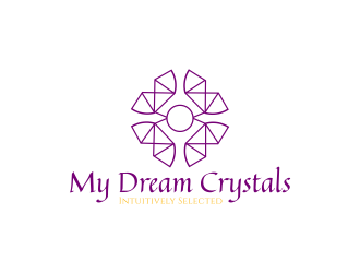 My Dream Crystals logo design by N3V4
