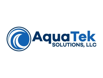 AquaTek Solutions, LLC logo design concepts #3