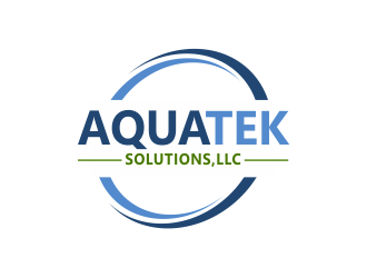 AquaTek Solutions, LLC logo design by Girly