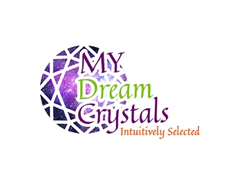 My Dream Crystals logo design by PrimalGraphics