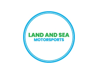 land and sea motorsports logo design by aryamaity