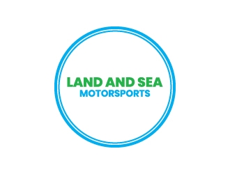 land and sea motorsports logo design by aryamaity