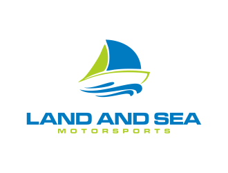 land and sea motorsports logo design by Editor