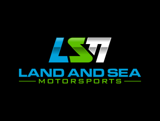 land and sea motorsports logo design by ingepro
