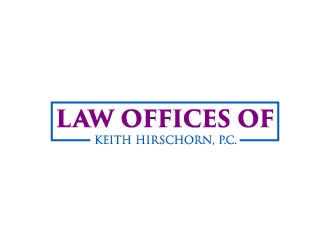 Law Offices of Keith Hirschorn, P.C. logo design by aryamaity