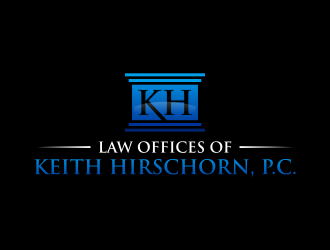 Law Offices of Keith Hirschorn, P.C. logo design by exitum