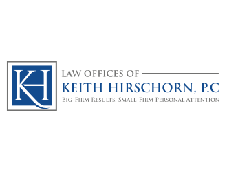 Law Offices of Keith Hirschorn, P.C. logo design by aldesign