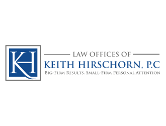 Law Offices of Keith Hirschorn, P.C. logo design by aldesign