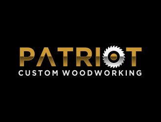Patriot Custom Woodworking  logo design by creator_studios