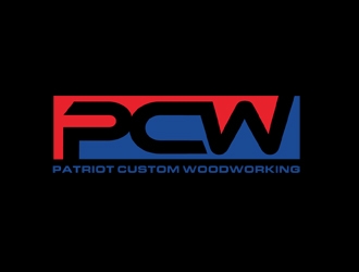 Patriot Custom Woodworking  logo design by gilkkj