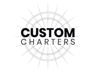 Custom Charters logo design by aryamaity