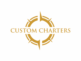 Custom Charters logo design by hidro