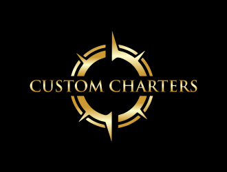 Custom Charters logo design by hidro