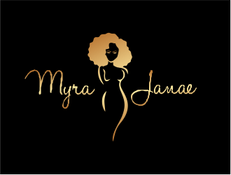 Myra Janae  logo design by Girly