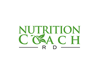Nutrition Coach RD logo design by enzidesign