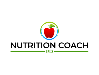 Nutrition Coach RD logo design by mutafailan
