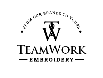 TeamWork Embroidery logo design concepts #18