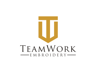 TeamWork Embroidery logo design concepts #20