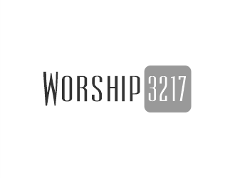 Worship3217 logo design by Gwerth