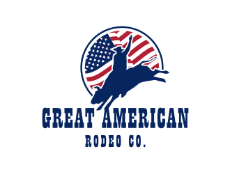GREAT AMERICAN RODEO CO. logo design by GemahRipah