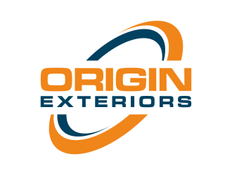Origin Exteriors logo design by p0peye