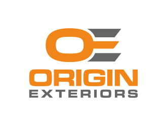 Origin Exteriors logo design by p0peye