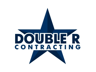 Double R Contracting logo design by dibyo