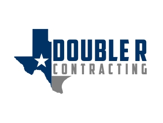 Double R Contracting logo design by dibyo
