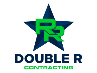 Double R Contracting logo design by GemahRipah