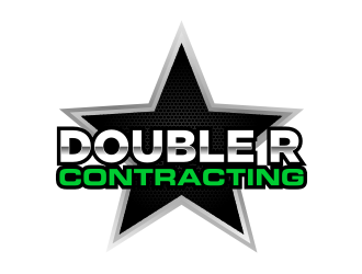 Double R Contracting logo design by GemahRipah