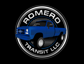 Romero Transit LLC logo design by Panara