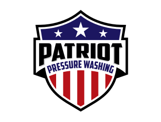 Patriot Pressure Washing logo design by GemahRipah