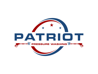 Patriot Pressure Washing logo design by deddy