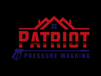 Patriot Pressure Washing logo design by aryamaity