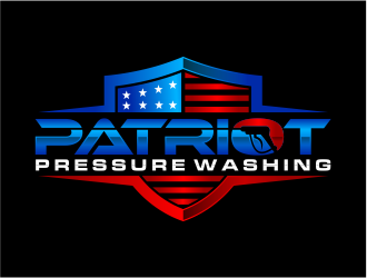 Patriot Pressure Washing logo design by mutafailan