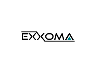 Exxoma logo design by tukang ngopi