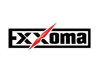 Exxoma logo design by Sandip