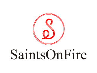 SaintsOnFire logo design by Franky.