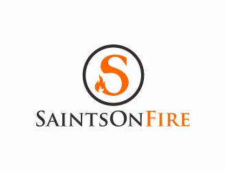 SaintsOnFire logo design by Devian