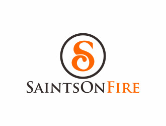 SaintsOnFire logo design by Devian