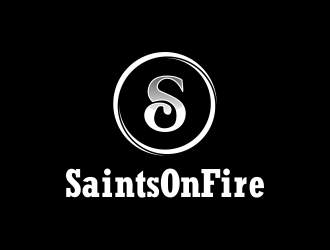 SaintsOnFire logo design by qqdesigns
