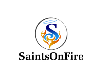 SaintsOnFire logo design by aRBy
