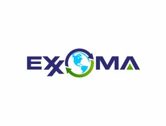 Exxoma logo design by usef44