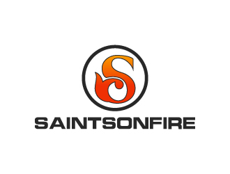 SaintsOnFire logo design by aryamaity